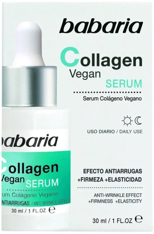 Babaria Serum Collagen Vegan 30 ml - Efecto Antiedad con Colágeno Vegano