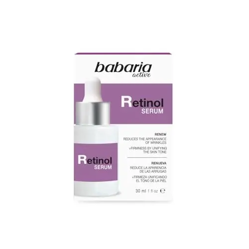 Babaria Serum Retinol 30ml - Serum Facial Antiarrugas con Retinol Puro