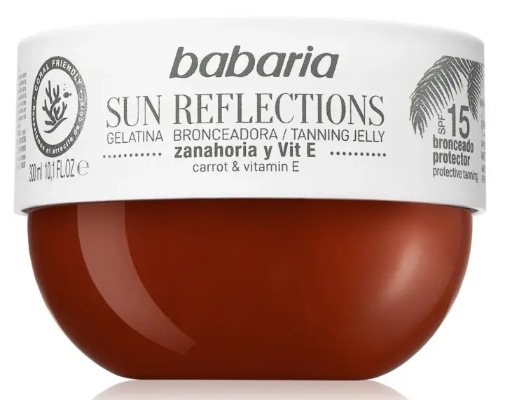 Babaria Sun Reflections Gelatina Bronceadora SPF 15 Zanahoria 300 ml