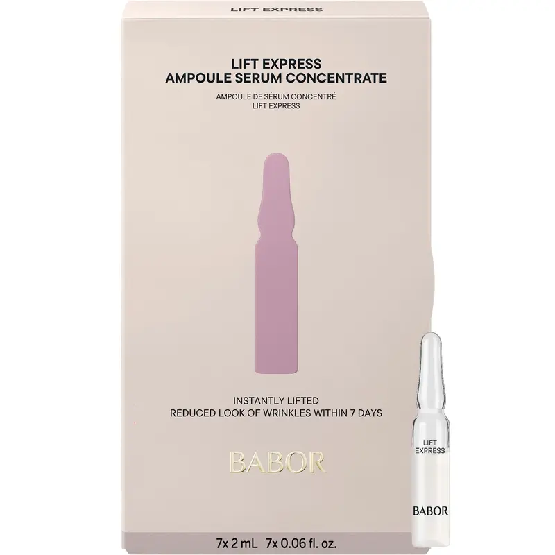 BABOR Lift Express - Ampollas Antienvejecimiento Veganas 7x2ml
