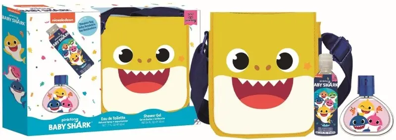 Baby Shark Estuche Vapo 50 ml + Bandolera + Gel 100 ml