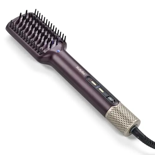 BaByliss Air Power Smooth AS6400E - Cepillo Secador Alisador con Tecnología Iónica