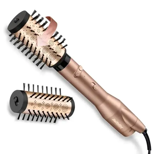 BaByliss AS952E Cepillo Rotatorio Big Hair Dual - Iónico 650W