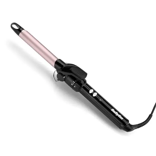 BaByliss C319E Rizador 19mm Titanium Ceramic - 10 Ajustes de Calor hasta 180°C