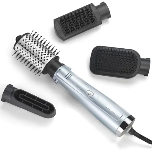 BaByliss Cepillo de aire 4 en 1 Hydro Fusion AS774E - Secador, Alisador y Voluminizador