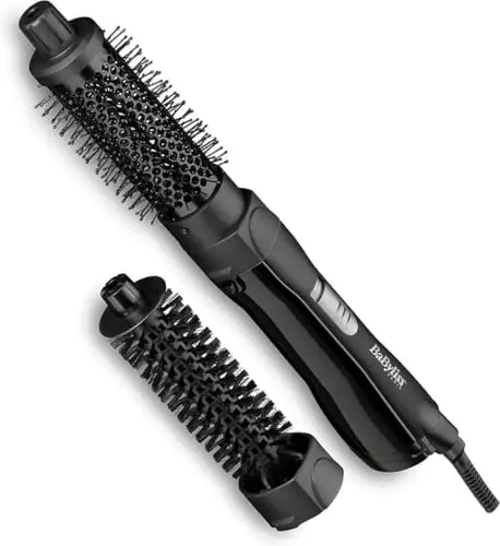 BaByliss Cepillo de Aire Shape & Smooth - Secador Voluminizador con Accesorios