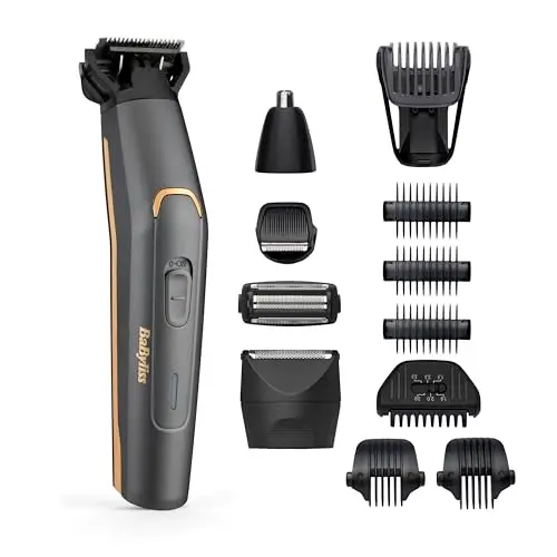 BaByliss MT987E Recortadora Multifunción 12 en 1 Graphite Precision
