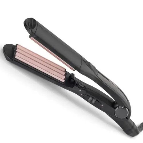 BaByliss Plancha Crimpar Profesional 2165CE - Cerámica y Turmalina, 210°C