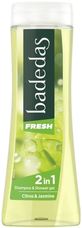Badedas Fresh Shampoo y Shower Gel Citrus y Jasmine 2 in 1 600 Ml