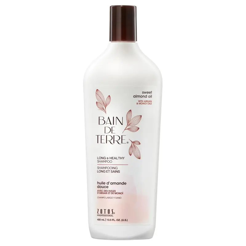 Bain de Terre Sweet Almond Oil Champú 400 ml - Limpieza y Nutrición