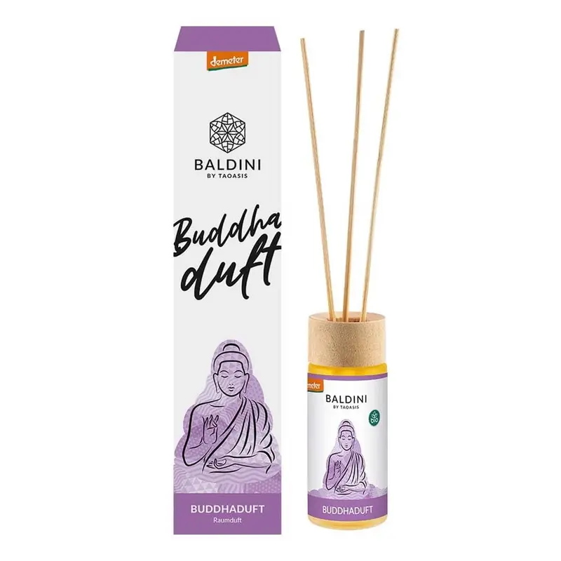 Baldini Buddhaduft Set Ambientador 50ml - Aceites Esenciales Demeter