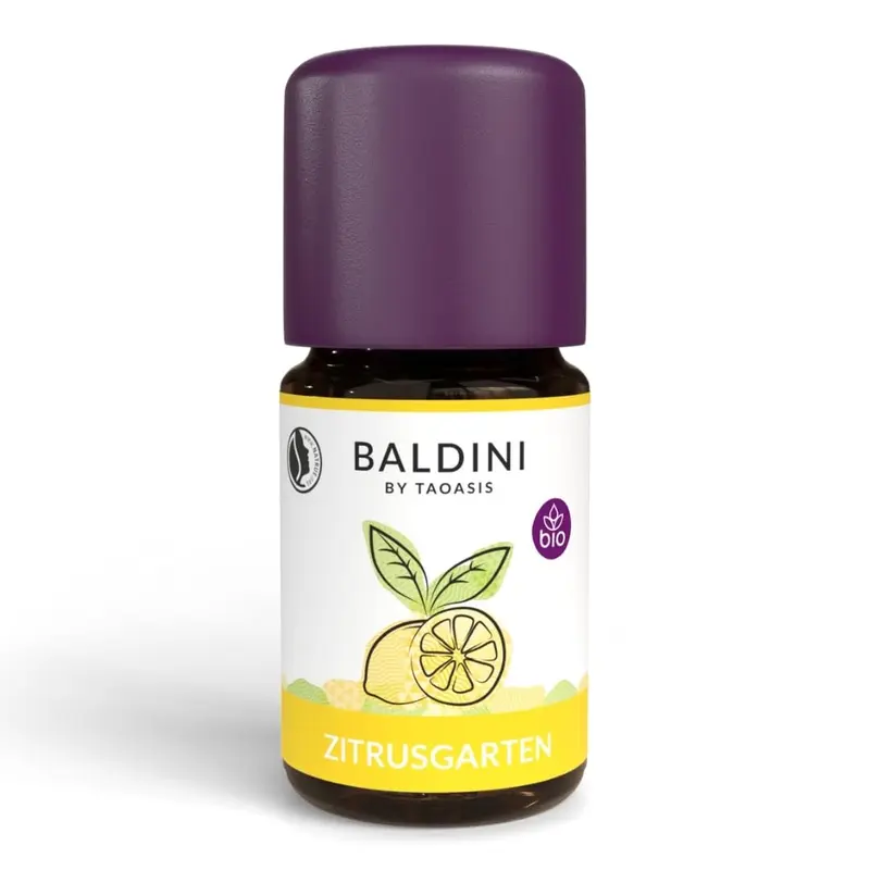 Baldini Fragancia Citrus Garden 5ml - Aceites Esenciales 100% Naturales