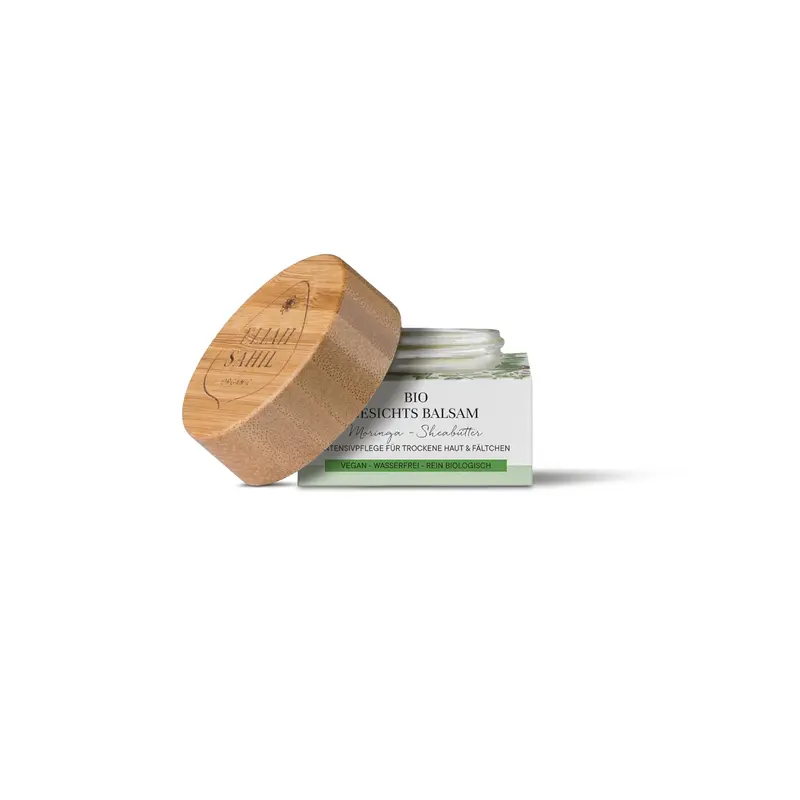 Bálsamo Facial Intensivo Moringa y Karité BIO - 15 ml | Eliah Sahil
