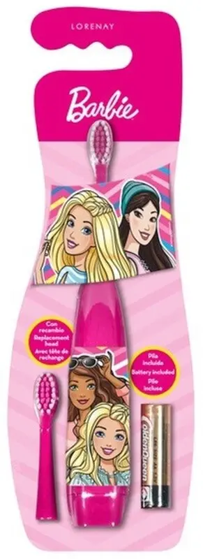 Barbie Cepillo Dientes Elec + Pila + Rec