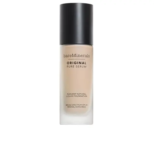 Bare Minerals Original Pure Serum Liquid Foundation SPF20 - Base de Maquillaje Ligera 30ml