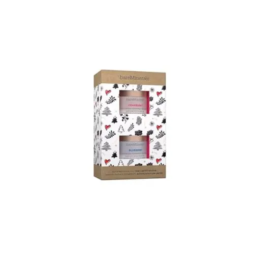Bare Minerals Superfruit Mask Set - Mascarillas Faciales Arándano Rojo y Azul (2x30g)
