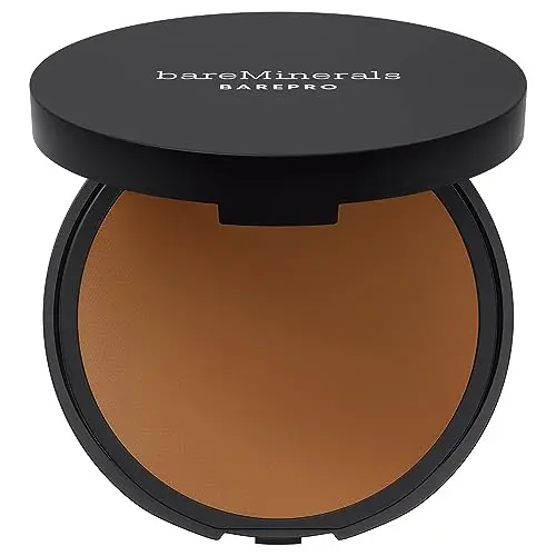 bareMinerals BAREPRO Pressed 16H Foundation Espresso 27 - Base de Maquillaje Larga Duración