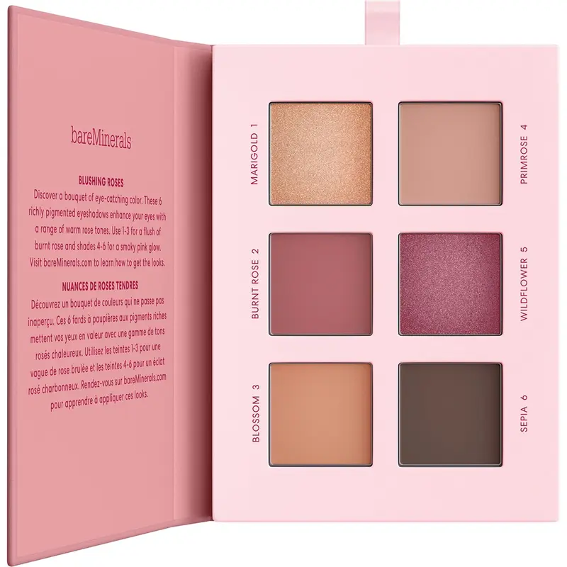 bareMinerals Mineralist Ojos Paleta Rosewood - Sombra de Ojos en Polvo