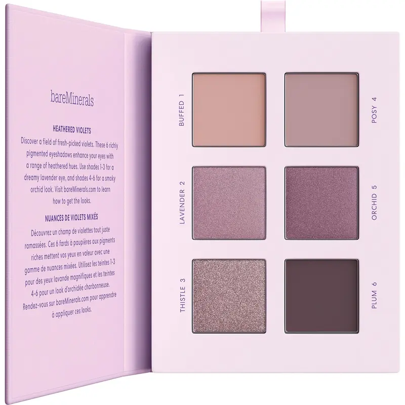 bareMinerals Mineralist Paleta Sombras Ojos Heathered - 6 Tonos Naturales