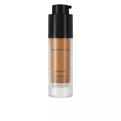 BareMinerals Original Liquid Mineral Foundation SPF 20 Warm Deep 27 - Base de Maquillaje Mineral