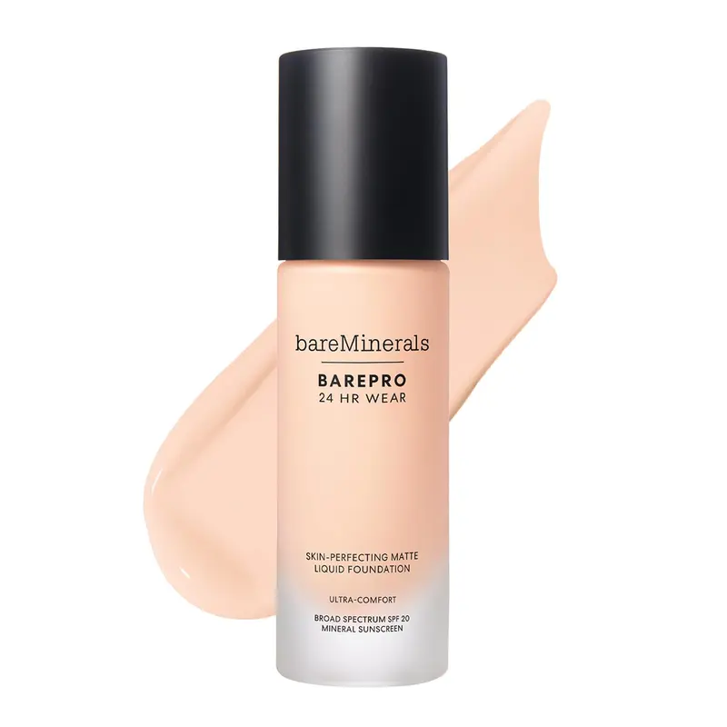 BarePro 24HR Wear Base Líquida Mineral Mate SPF20 #Light 27 Cool