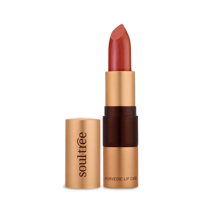 Barra de Labios Ayurvédica Soultree 820 Deep Blush - Color Natural Profundo