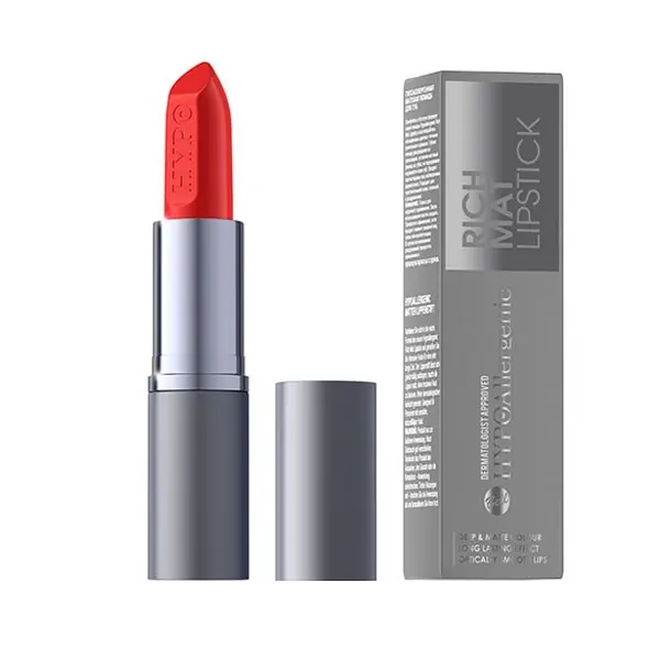 Barra de labios hipoalergénica Rich Mat Lipstick