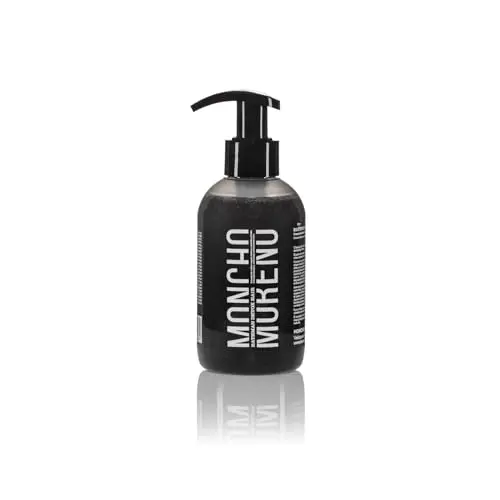 Bathman Detox Hair Champú de Carbón Activo 250ml - Raíces Grasas y Puntas Secas