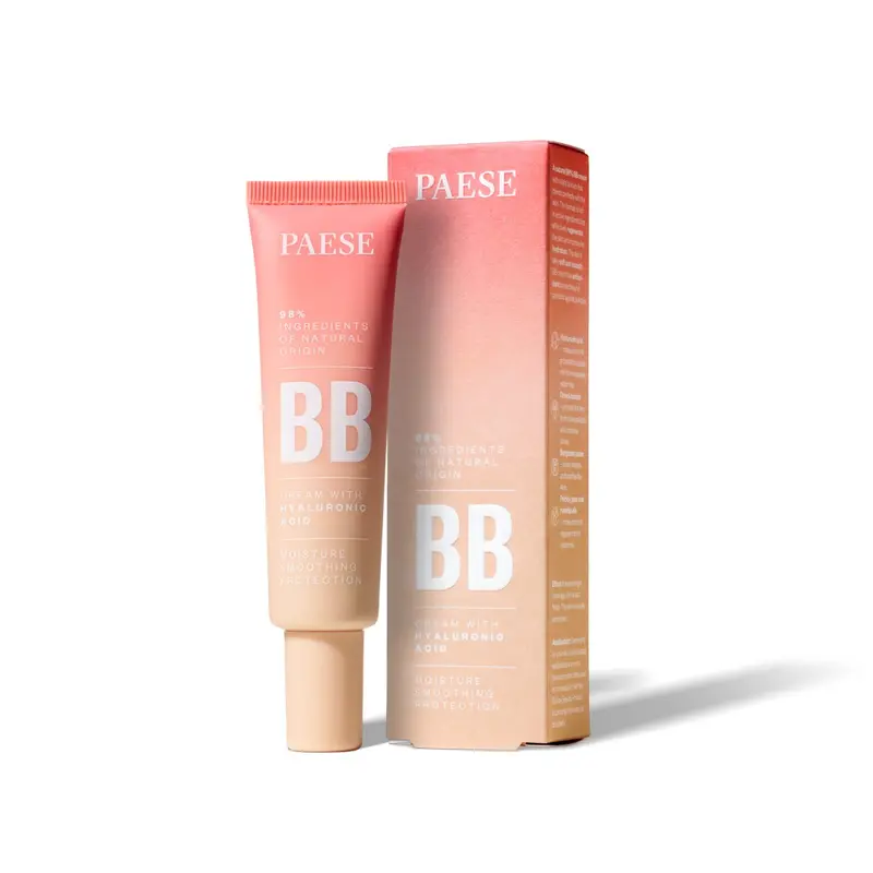 BB Cream with hyaluronic acid - 01N Ivory - PAESE