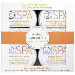 BCL SPA Leche + Miel con chocolate blanco Starter Kit