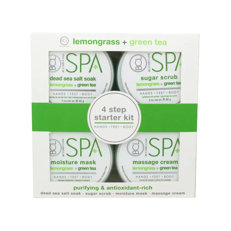 BCL SPA Lemongrass + Té verde Starter Kit
