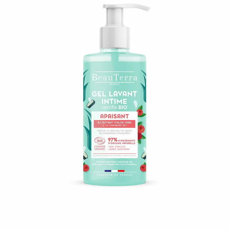 Beauterra BIO Gel Íntimo Calmante 500 ml - Aloe Vera y Arándano