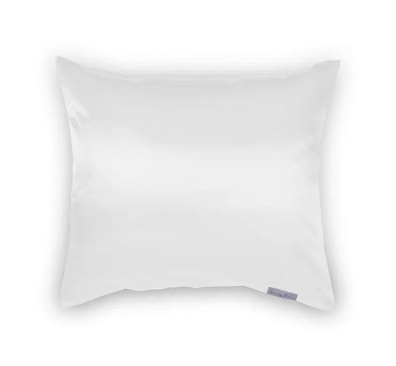 Beauty Pillow Funda de Almohada Satinada Blanca 60x70 cm