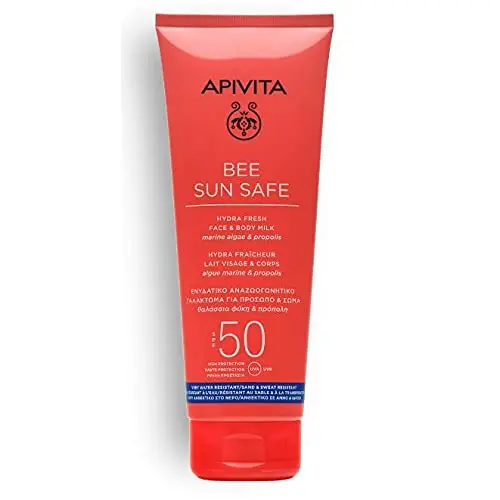BEE SUN SAFE Hydra Fresh SPF 50 - Leche Solar para Rostro y Cuerpo 100 ml