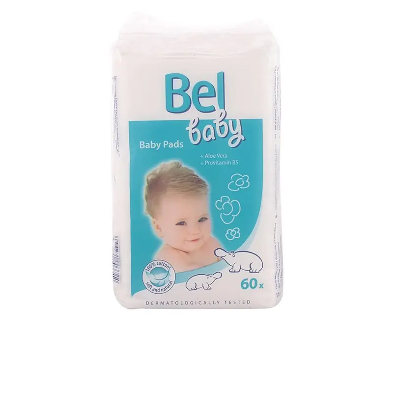 Bel Baby Maxi Discos Desmaquillantes con Aloe Vera - 60 Unidades