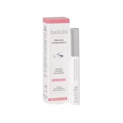 Belcils Máscara Fortalecedora Negra - Pestañas Voluminosas y Definidas 7ml