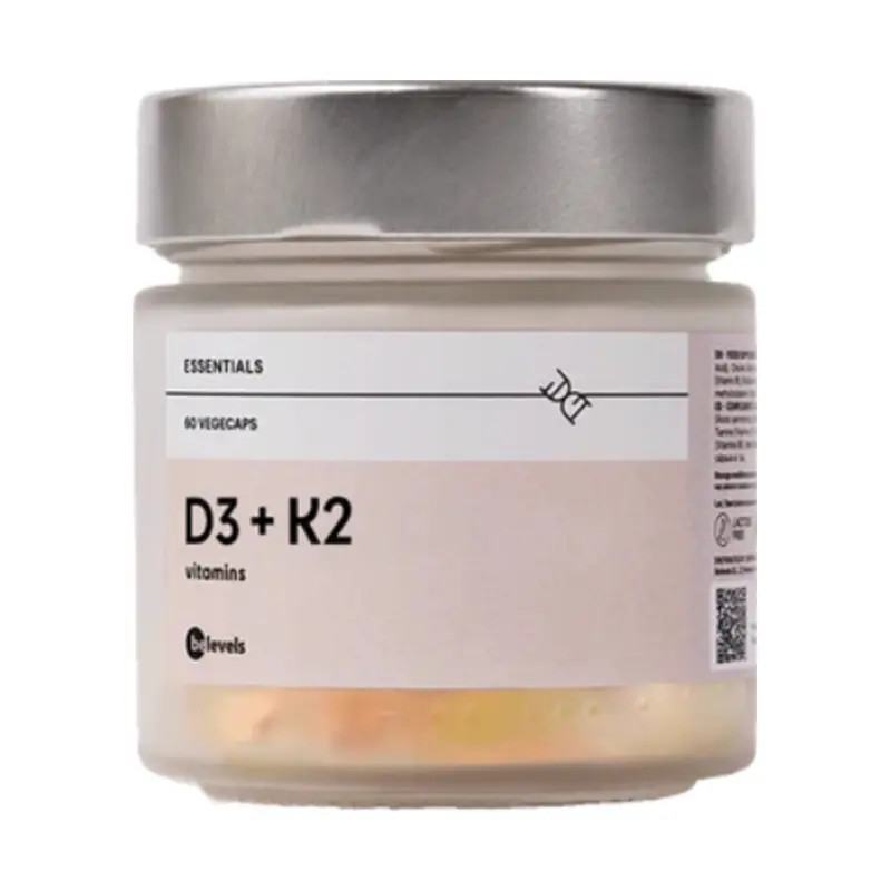 BELEVELS D3+K2 60 CAPS