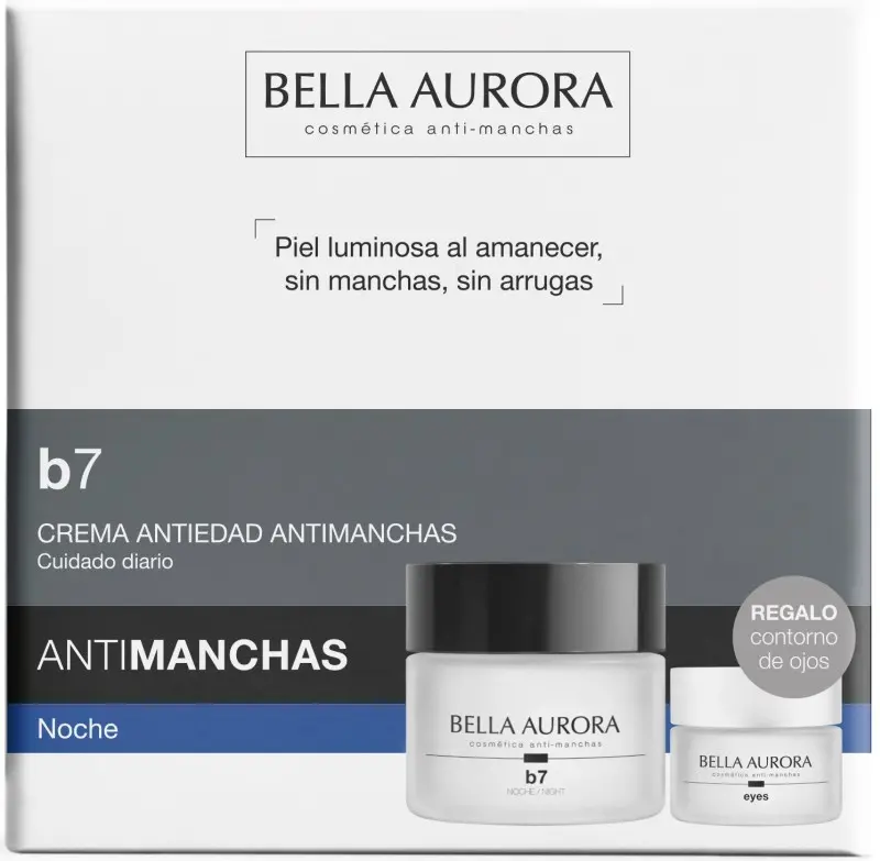Bella Aurora b7 Crema Antiedad Antimanchas Noche 50 ml + 15 ml