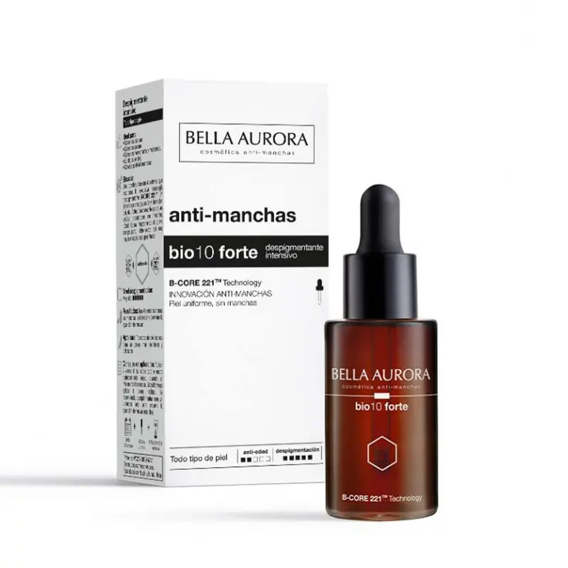 Bella Aurora Bio10 Forte Sérum Despigmentante 30 ml - Tratamiento Antimanchas Intensivo