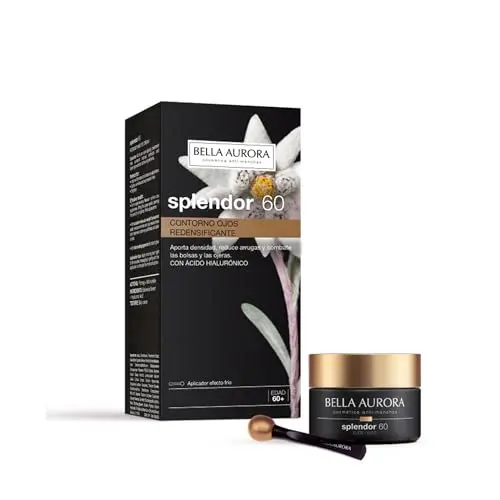 Bella Aurora Contorno de Ojos Splendor 60 - Redensificante con Ácido Hialurónico 15ml