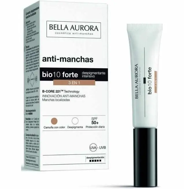 Bella Aurora Crema Bio10 Forte 3en1 SPF 50 + Corrector Local
