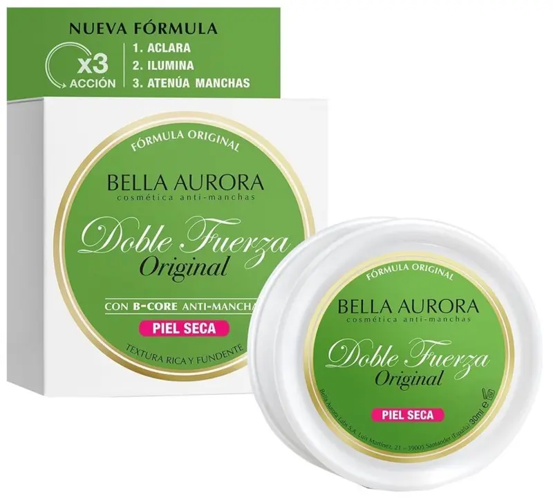 Bella Aurora Doble Fuerza Crema Piel Seca 30 ml