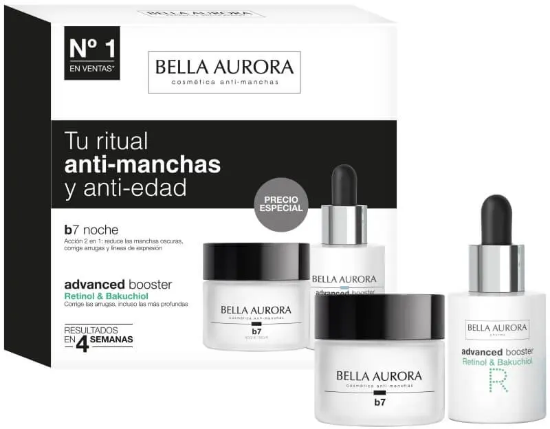Bella Aurora Estuche Antimanchas y Antiedad + Serum Noche