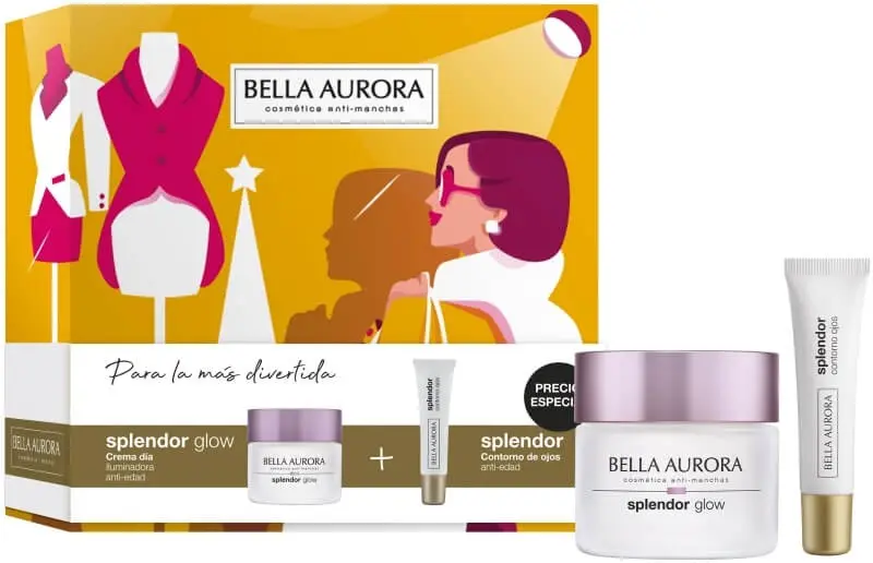 Bella Aurora Estuche Splendor Glow 50 ml + Contorno Ojo