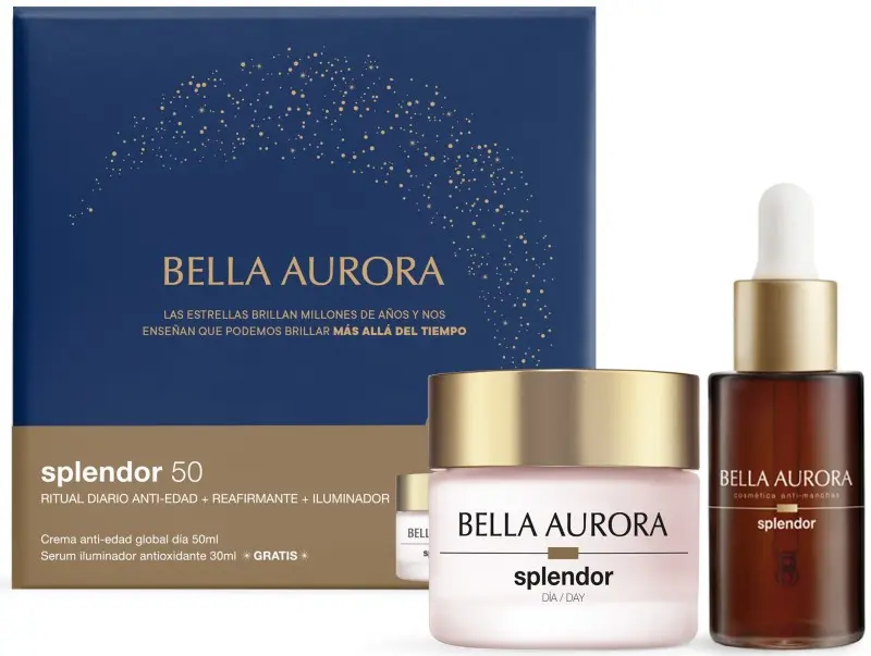 Bella Aurora Splendor 50 Cofre Crema de Día + Sérum Iluminador Antioxidante