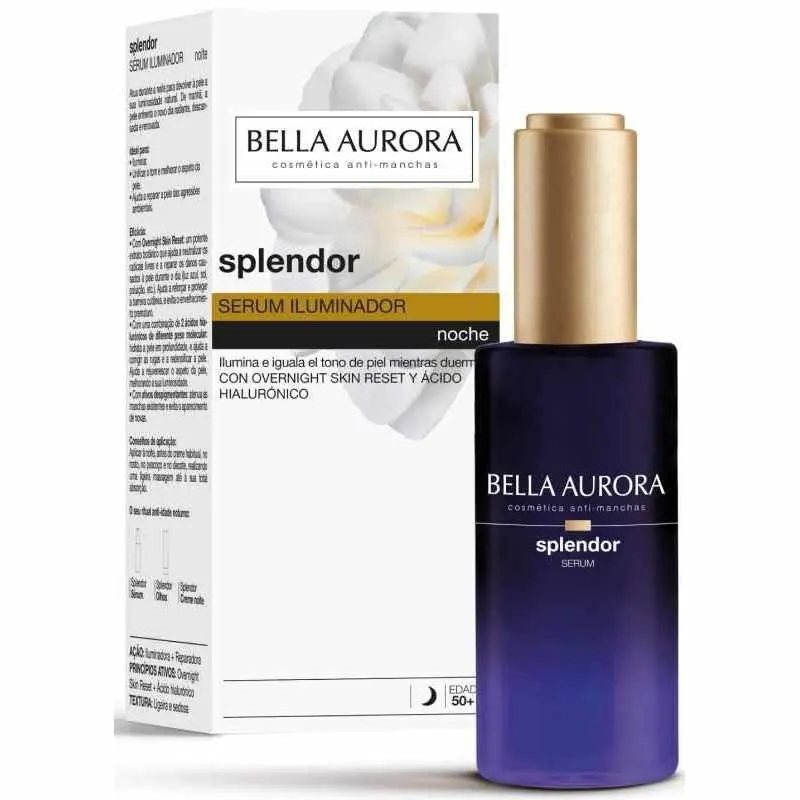 Bella Aurora Splendor Sérum Iluminador Noche 30 ml