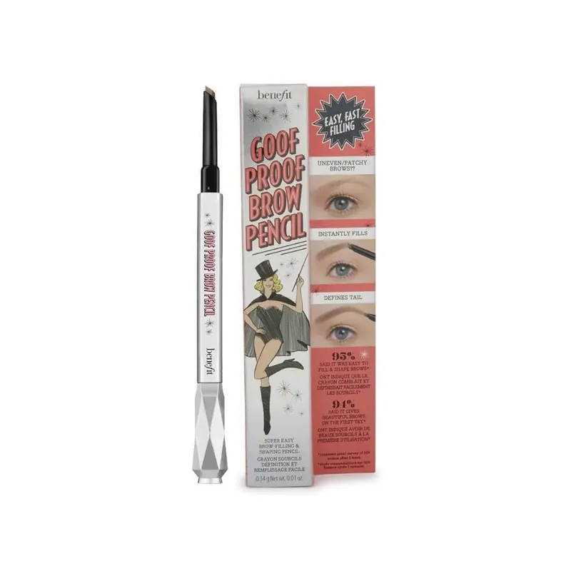 Benefit Goof Proof Brow Pencil #03 Medium - Lápiz de cejas waterproof