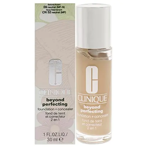 Beyond Perfecting Foundation + Concealer #09 Neutral - Base y Corrector 2 en 1