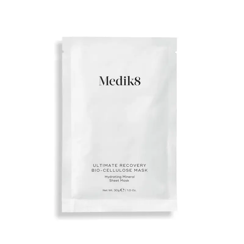 Bio Cellulose Mask V - Ultimate Recovery MEDIK8 6uds