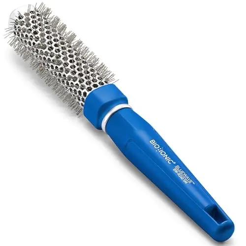 Bio Ionic BlueWave Nano-Ionic Cepillo Redondo Profesional 1" Small